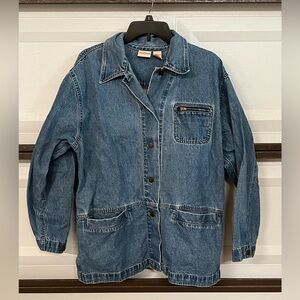 Vintage Chore coat with zipper pocket